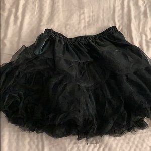 Black petticoat!